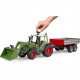 Bruder Τρακτέρ Fendt Vario 211 με φορτωτή & καρότσα (2182)