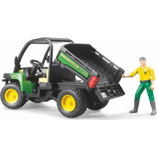 Bruder Αυτοκινητάκι Μεταφοράς John Deere Gator XUV 855D με Οδηγό (2490)