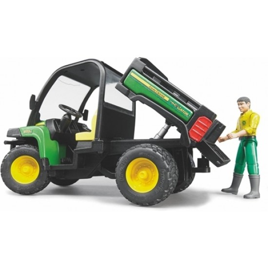 Bruder Αυτοκινητάκι Μεταφοράς John Deere Gator XUV 855D με Οδηγό (2490)