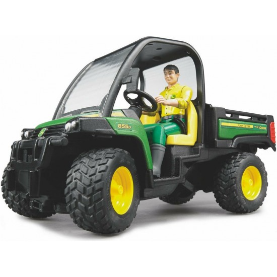 Bruder Αυτοκινητάκι Μεταφοράς John Deere Gator XUV 855D με Οδηγό (2490)