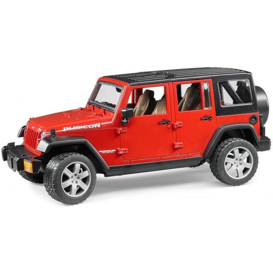 Bruder Αυτοκινητάκι Jeep Wrangler Unlimited Rubicon (Διάφορα Σχέδια) (2525)