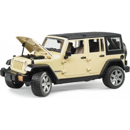 Bruder Αυτοκινητάκι Jeep Wrangler Unlimited Rubicon (Διάφορα Σχέδια) (2525)