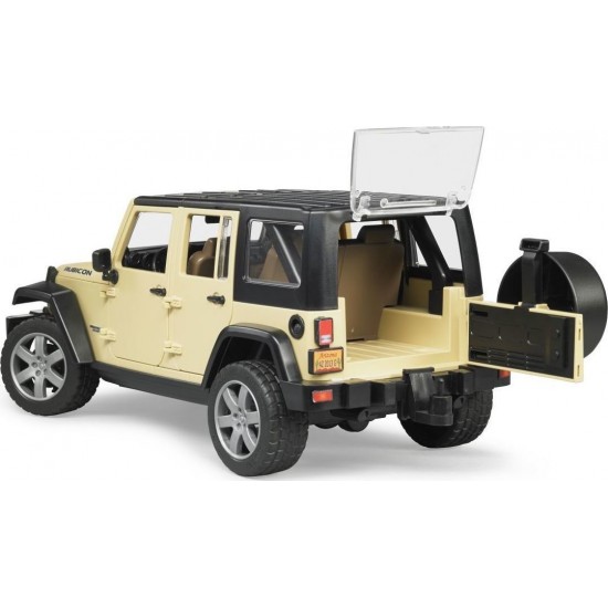 Bruder Αυτοκινητάκι Jeep Wrangler Unlimited Rubicon (Διάφορα Σχέδια) (2525)