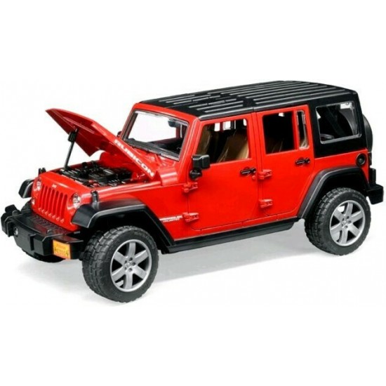 Bruder Αυτοκινητάκι Jeep Wrangler Unlimited Rubicon (Διάφορα Σχέδια) (2525)
