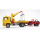 Bruder Φορτηγό MAN Οδικής Βοήθειας με Γερανό και Τζιπάκι (2750)