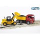Bruder Φορτηγό Χωματουργικό MAN με Φορτωτή (2752)