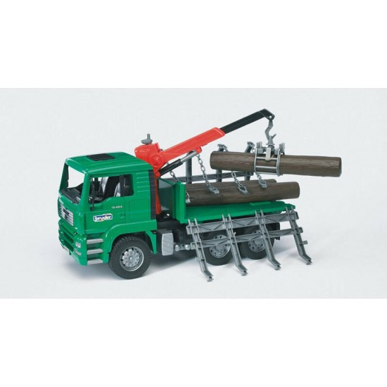 Bruder Φορτηγό MAN Φόρτωσης Κορμών LKW (02769)