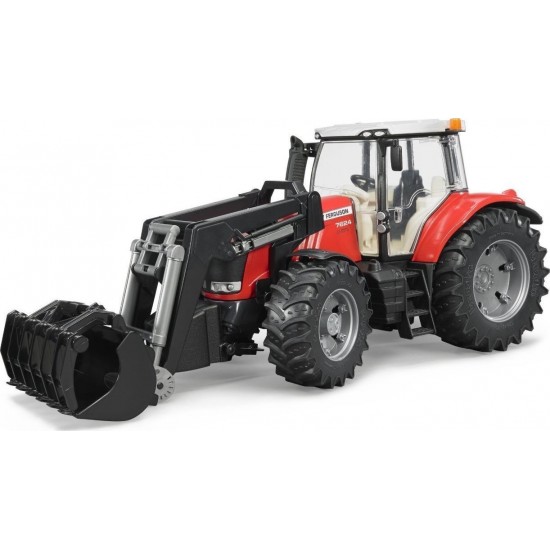 Bruder Τρακτερ Massey Ferguson 7600 Με Φορτωτή (3047)
