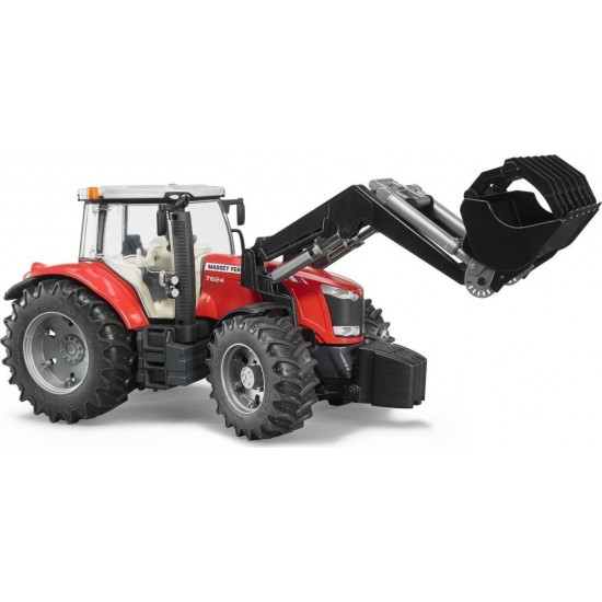 Bruder Τρακτερ Massey Ferguson 7600 Με Φορτωτή (3047)