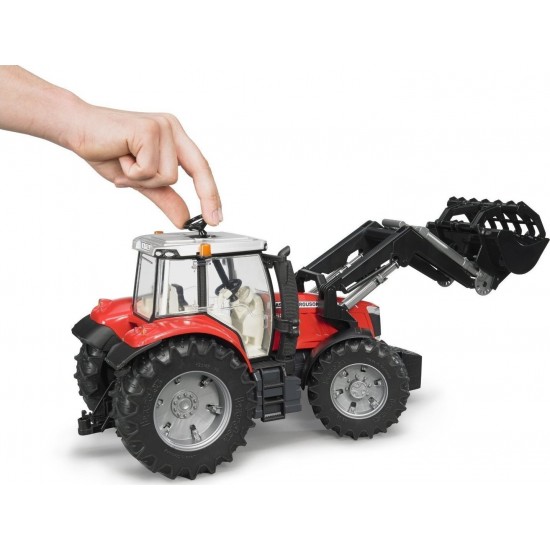 Bruder Τρακτερ Massey Ferguson 7600 Με Φορτωτή (3047)