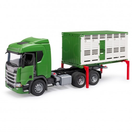 Bruder Φορτηγό Scania Super 560R Μεταφοράς Ζώων (3548)
