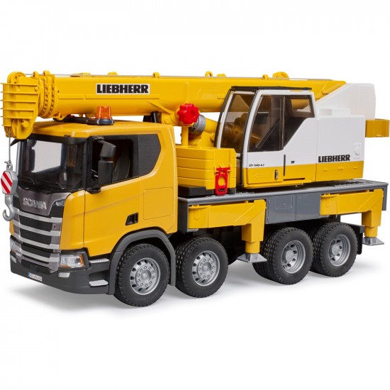Bruder Γερανός Liebherr Με Τράκτορα Scania Super 560R (3571)