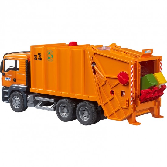 Bruder Απορριμματοφόρο MAN TGS Πορτοκαλί (3760)