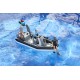Bruder bworld Police boat with rotating beacon light, 2 figures and accessories (62733)