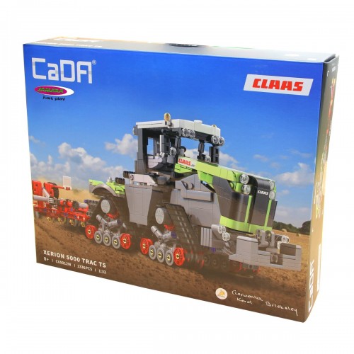 CaDA-Claas-Xerion-5000-Trac-TS-1:32-Bricks (402856)