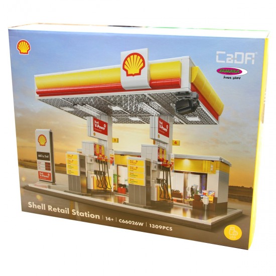 CaDA-Shell-Tankstelle-mit-Shop-und-Waschanlage-Bricks (402857)