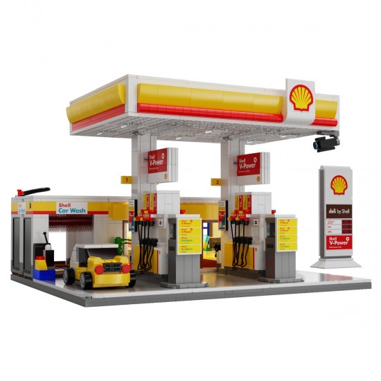 CaDA-Shell-Tankstelle-mit-Shop-und-Waschanlage-Bricks (402857)