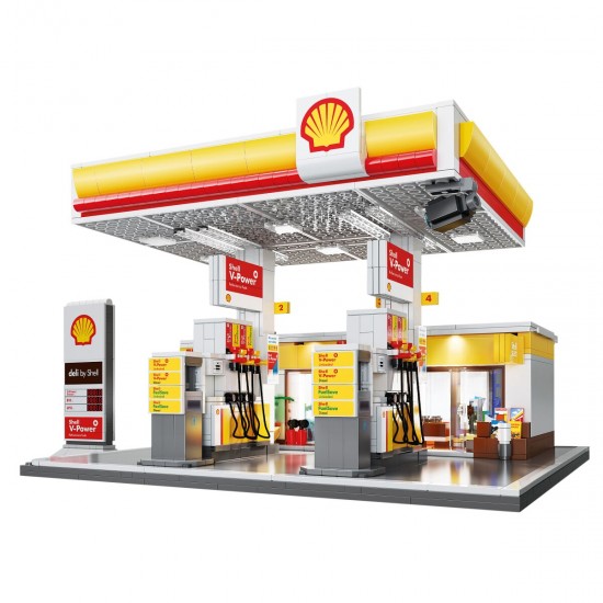 CaDA-Shell-Tankstelle-mit-Shop-und-Waschanlage-Bricks (402857)