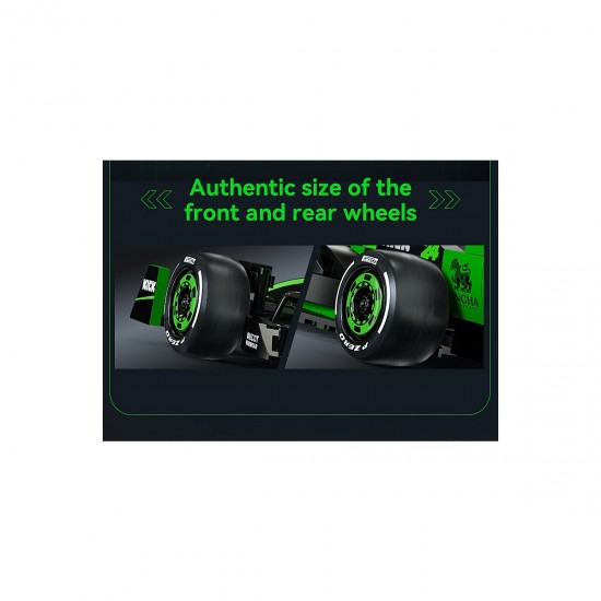 CaDA-KICK-Sauber-F1-Team-C44-2024-1:24-gruen-Bricks (402861)