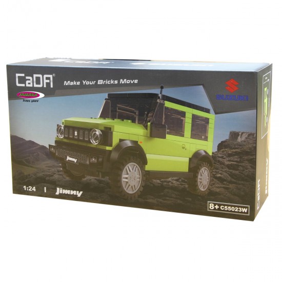 CaDA-Suzuki-Jimny-1:24-gruen-Bricks (402865)