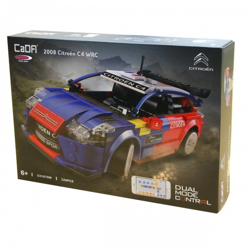 CaDA-2008-Citroen-C4-WRC-1:20-2,4GHz-Bricks (402868)
