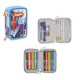 Carioca Equipped Pencil Case with 2 Compartments Carioca Spray, Blue (103120551)