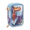 Carioca Equipped Pencil Case with 2 Compartments Carioca Spray, Blue (103120551)