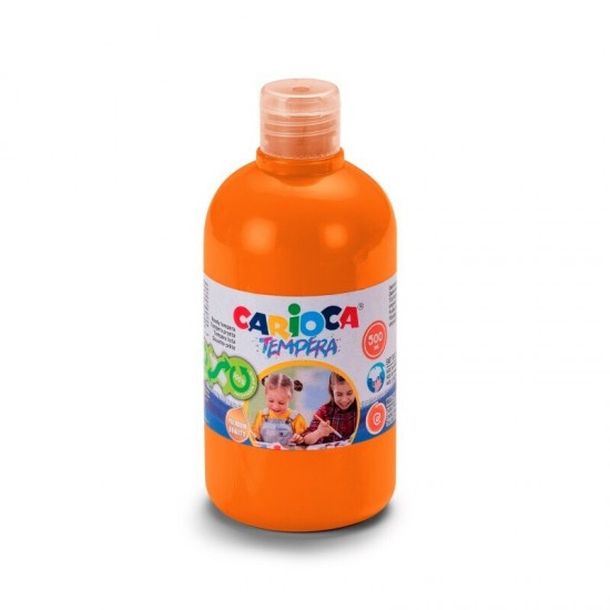 Carioca Τέμπερα Ζωγραφικής Orange σε Μπουκάλι 500ml (1034042711) Carioca Τέμπερα Ζωγραφικής Orange σε Μπουκάλι 500ml (1034042711)