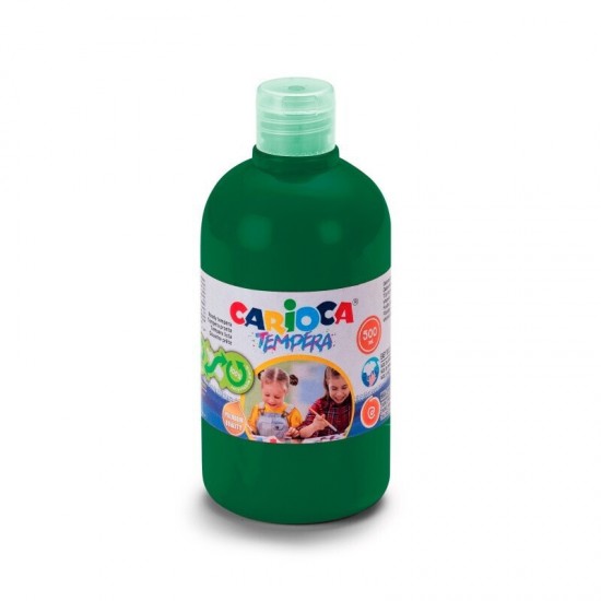 Carioca Τέμπερα Ζωγραφικής Emerald Green σε Μπουκάλι 500ml (1034042715)