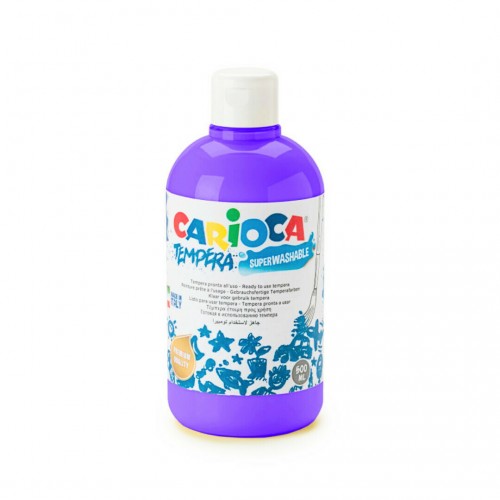 Carioca Τέμπερα Ζωγραφικής Βιολετί σε Μπουκάλι 500ml (1034042718) Carioca Τέμπερα Ζωγραφικής Βιολετί σε Μπουκάλι 500ml (1034042718)