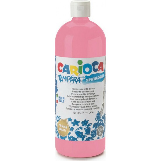 Carioca Τέμπερα Ζωγραφικής Ροζ σε Μπουκάλι 1000ml (1034043009) Carioca Τέμπερα Ζωγραφικής Ροζ σε Μπουκάλι 1000ml (1034043009)