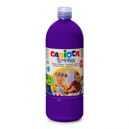 Carioca Τέμπερα Ζωγραφικής Violet σε Μπουκάλι 1000ml (1034043018) Carioca Τέμπερα Ζωγραφικής Violet σε Μπουκάλι 1000ml (1034043018)