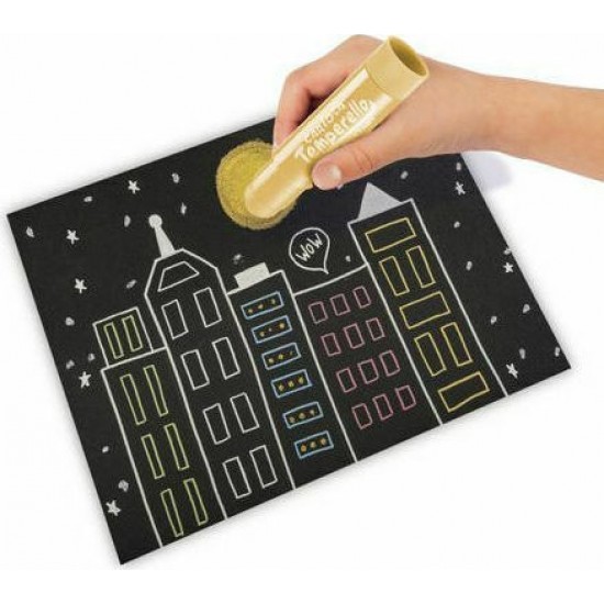 Carioca Temperello Metallic Πλενόμενοι Μαρκαδόροι Ζωγραφικής Χονδροί σε 6 Χρώματα (10342674)