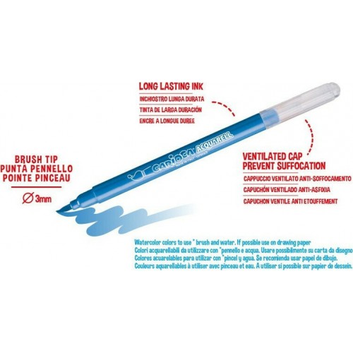 Carioca Μαρκαδόροι Ακουαρέλας 12 χρώματα (10342747) Carioca Μαρκαδόροι Ακουαρέλας 12 χρώματα (10342747)