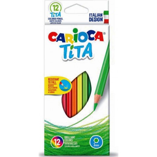 Carioca Ξυλομπογιές Tita 12 χρώματα (10342793) Carioca Ξυλομπογιές Tita 12 χρώματα (10342793)