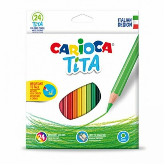 Carioca Tita Ξυλομπογιές 24τμχ (10342794)