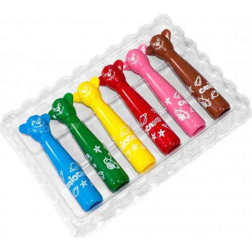 Carioca Μαρκαδόροι Ζωγραφικής Teddy Markers 6 Τεμ. (10342815) Carioca Μαρκαδόροι Ζωγραφικής Teddy Markers 6 Τεμ. (10342815)