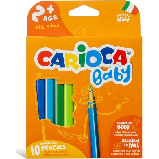 Carioca Κραγιόν Ξυλina Carioca Baby (2) 10 Χρωμ. (10342819)