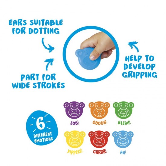 Carioca Κραγιόν Κέρινα Baby Teddy (1) 6 Χρωμ. (10342956)