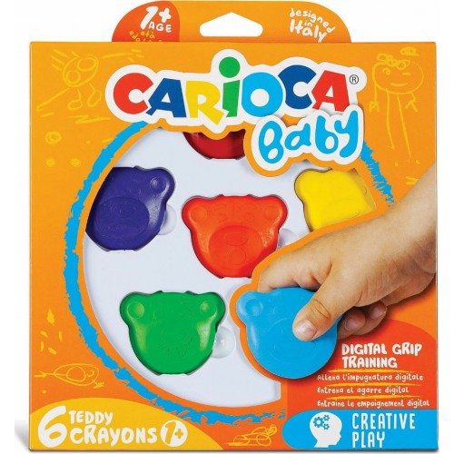 Carioca Κραγιόν Κέρινα Baby Teddy (1) 6 Χρωμ. (10342956)