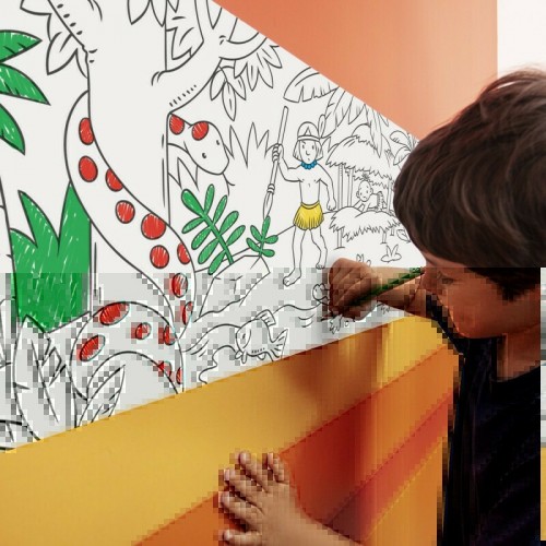 Carioca Σετ Ζωγραφικής Coloring Roll Jungle (10342978) Carioca Σετ Ζωγραφικής Coloring Roll Jungle (10342978)