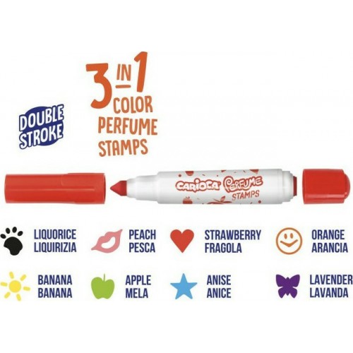 Carioca Perfume Stamps Πλενόμενοι Αρωματικοί Μαρκαδόροι Ζωγραφικής 8 Χρώματα (10342988) Carioca Perfume Stamps Πλενόμενοι Αρωματικοί Μαρκαδόροι Ζωγραφικής 8 Χρώματα (10342988)