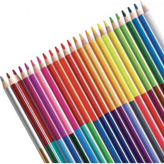 Carioca Bicolor Triangular 12τμχ (10342991)