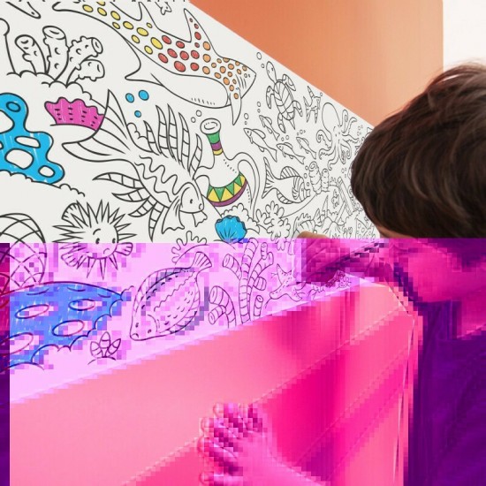 Carioca Coloring Roll Under The Sea (10343023)