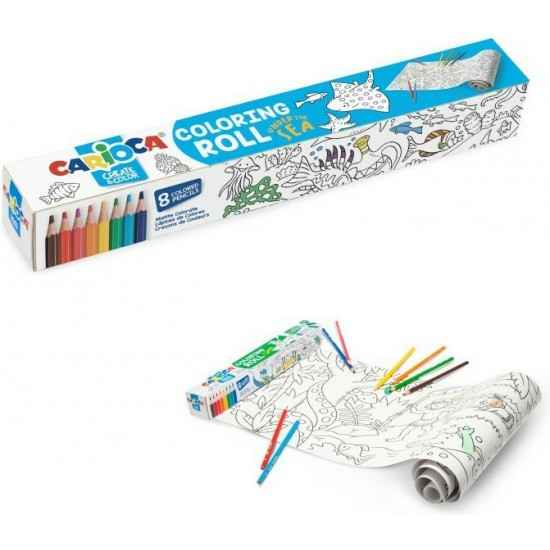 Carioca Coloring Roll Under The Sea (10343023)