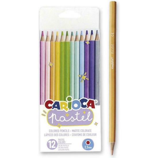 Carioca Pastel Σετ Ξυλομπογιές 12τμχ (10343034)