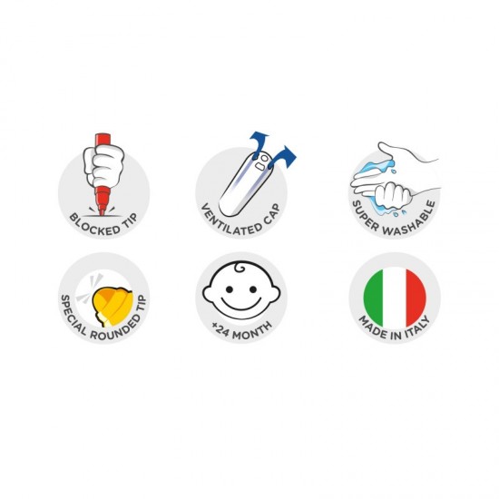 Carioca Σετ Ζωγραφικής  Baby Coloring Puzzle Transports (10343080)