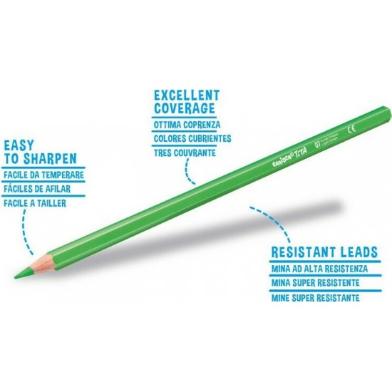 Carioca Tita Eco Family Σετ Ξυλομπογιές 12τμχ (10343097)