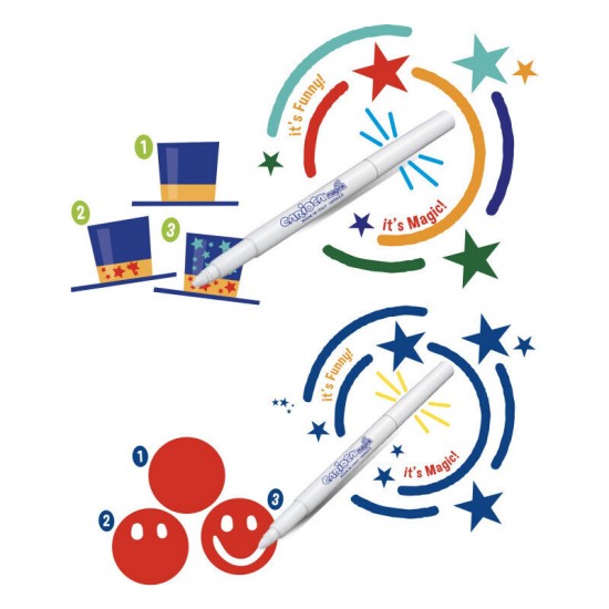 Carioca Magic Color Change Μαγικοί Μαρκαδόροι Ζωγραφικής Χονδροί σε 30 Χρώματα (10343183)