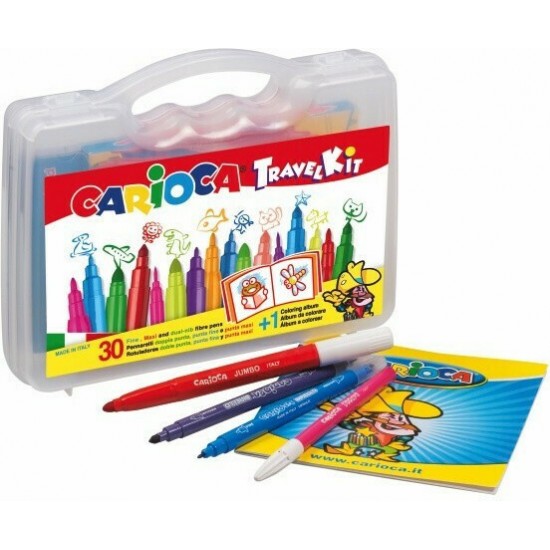 Carioca Travell Kit 30 Χρώματα (10343260) Carioca Travell Kit 30 Χρώματα (10343260)
